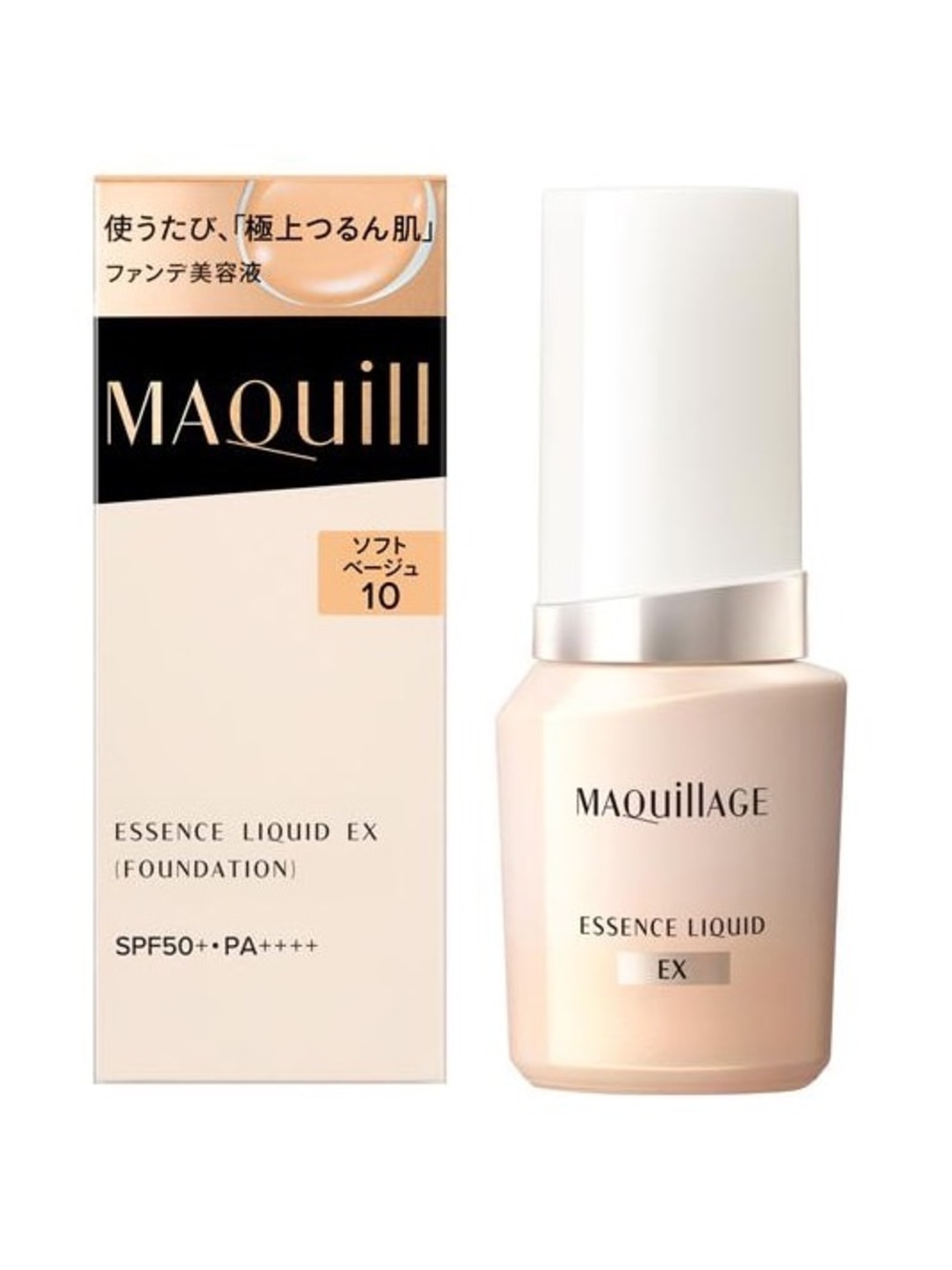 NEW Shiseido Maquillage Essence Liquid EX Foundation Shade 10 (soft beige)